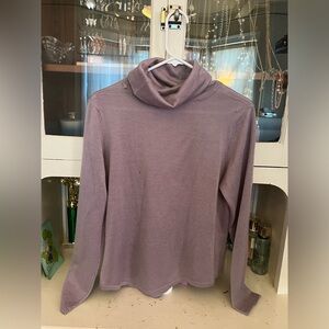 Purple Turtleneck Sweater August 1 Eight - Size Medium